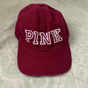 PINK baseball hat
